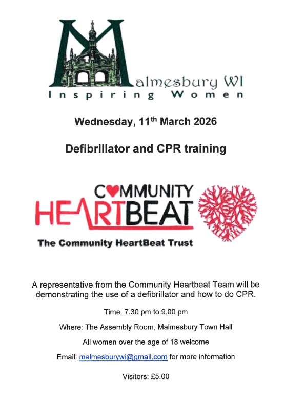Malmesbury WI March Meeting 2026